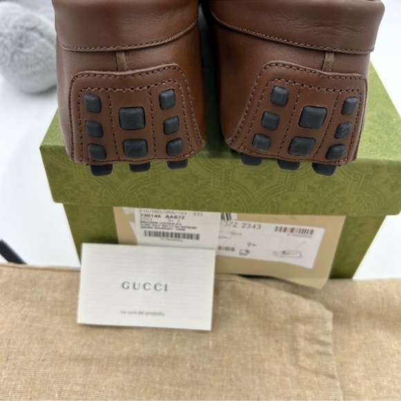 Men’s Gucci Ayrton interlocking G driver loafer size 9.5 made in Italy main image 11